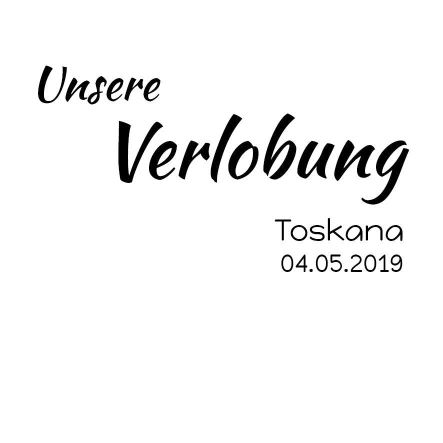 Aufkleber - Verlobung - Motiv 1-8 | DIY Bilderrahmen - Verlobungserinnerung | Personalisierte Schriftzüge zum Aufkleben - SelfmadeStudio