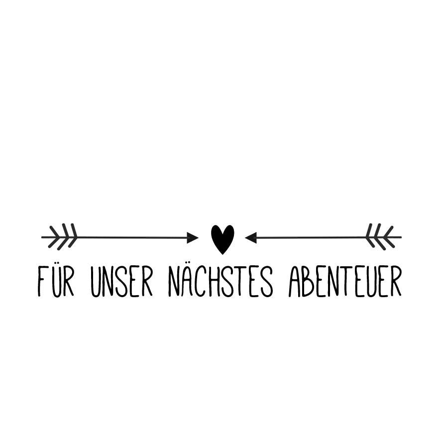 Bilderrahmen - Aufkleber für DIY Spardose Abenteuer nur Aufkleber - Schriftzug / Reise - Geschenkidee verschiedene Motive / Schriftzug
