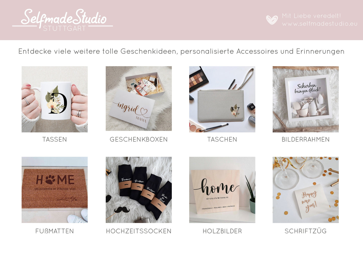 Tierstempel mit Name | Tier Holzstempel 50 x 35 mm | Personalisiert mit Name | Stempel Motiv Bär - Löwe - Koala - Faultier - Waschär - Fuchs