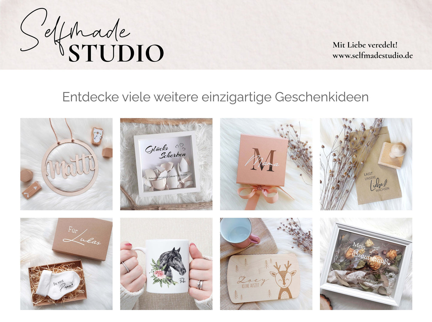 Adressstempel - Lohe | Rahmen-Motiv | personalisierter Familienstempel | Holzstempel mit Wunschadresse | Stempel Rechtseckig 60x30mm