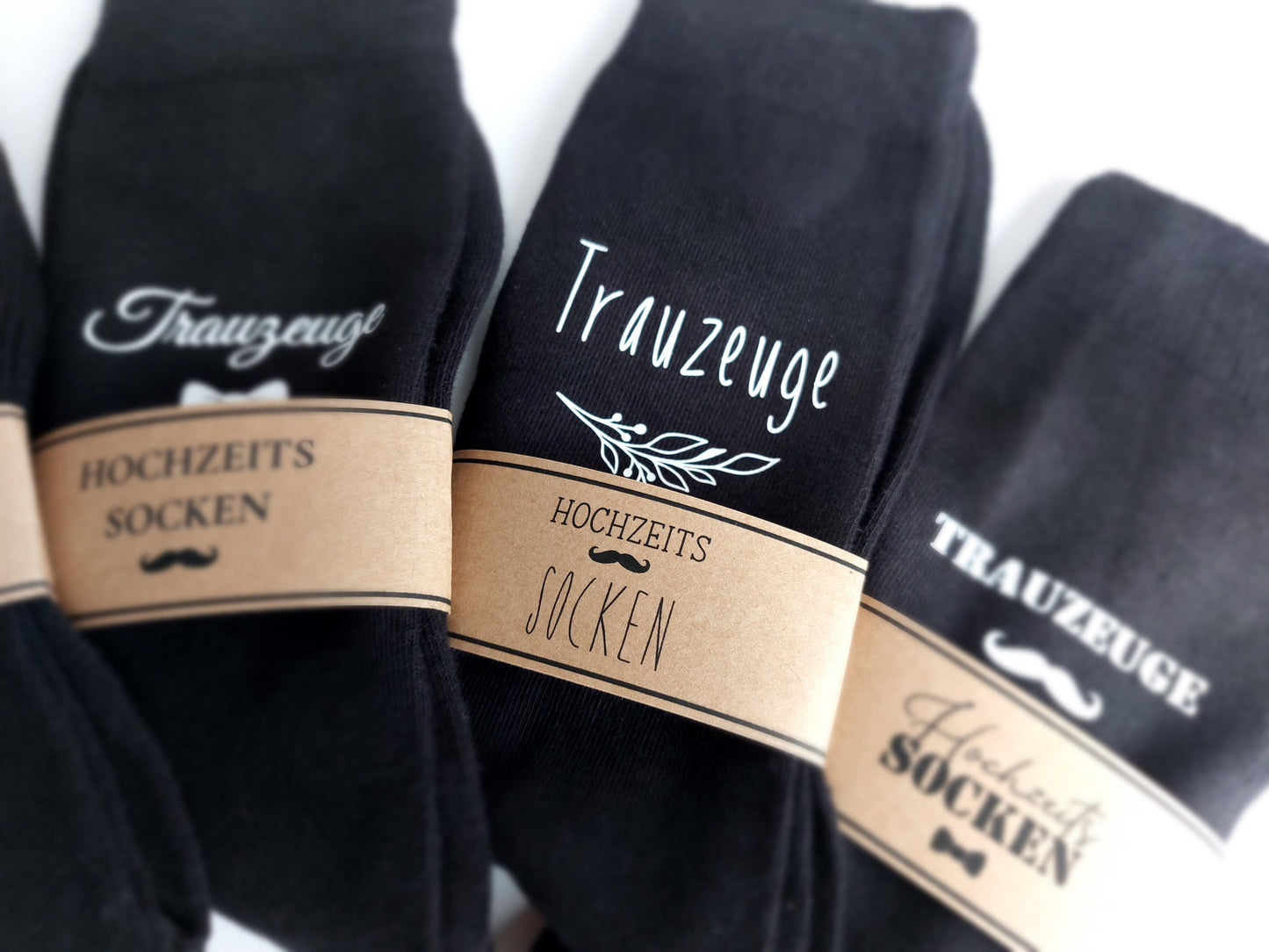Trauzeuge Socken mit Geschenkbox - Willst du mein Trauzeuge sein? Gentleman Hochzeitssocken | Box mit Personalisierung | Herrensocken Anzug - SelfmadeStudio