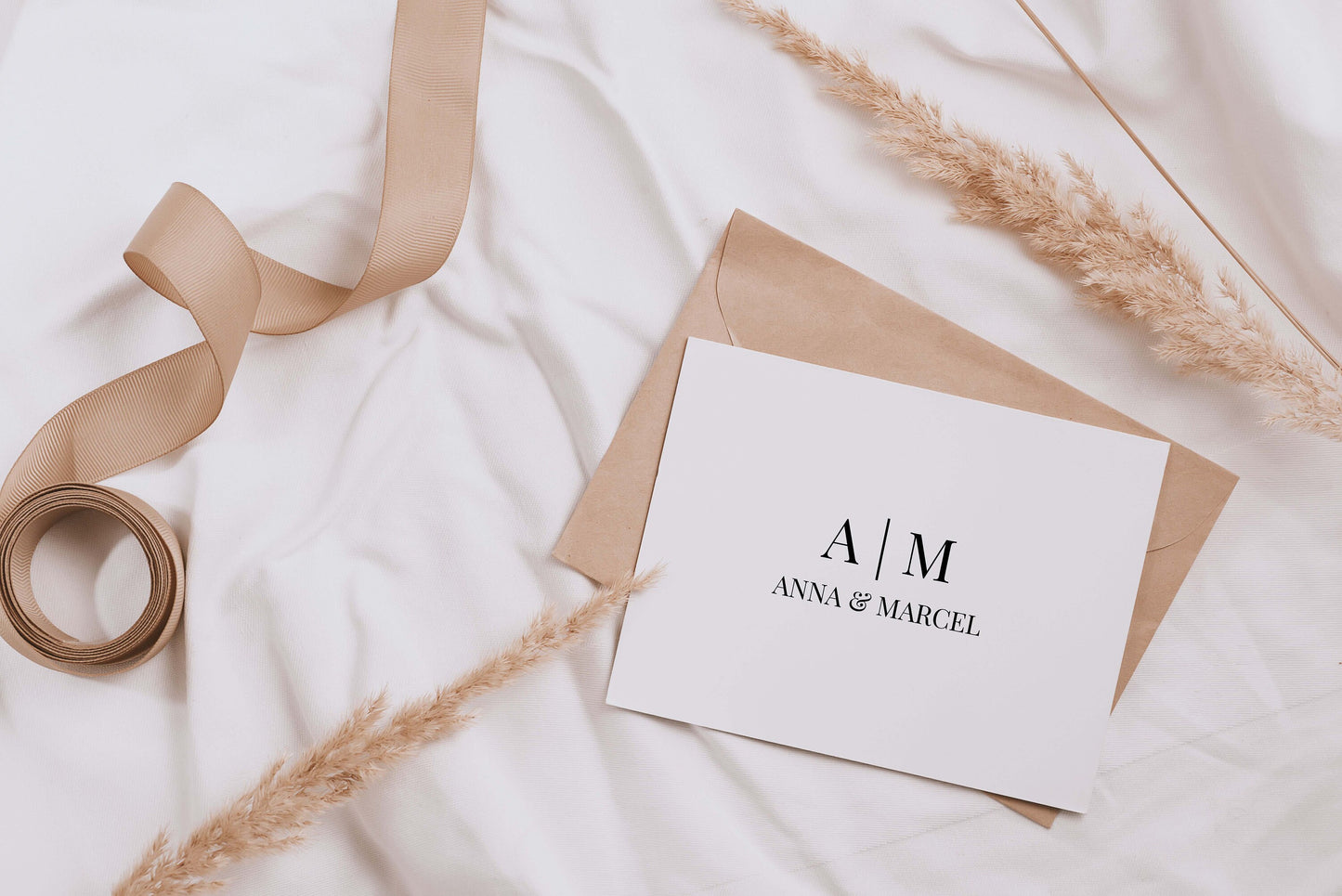 Initialen & Vornamen Hochzeit Stempel | Hochzeitstempel personalisiert | Holz Stempel Rechteckig 25x50/30x60/40x70mm, Automatik 22x58mm