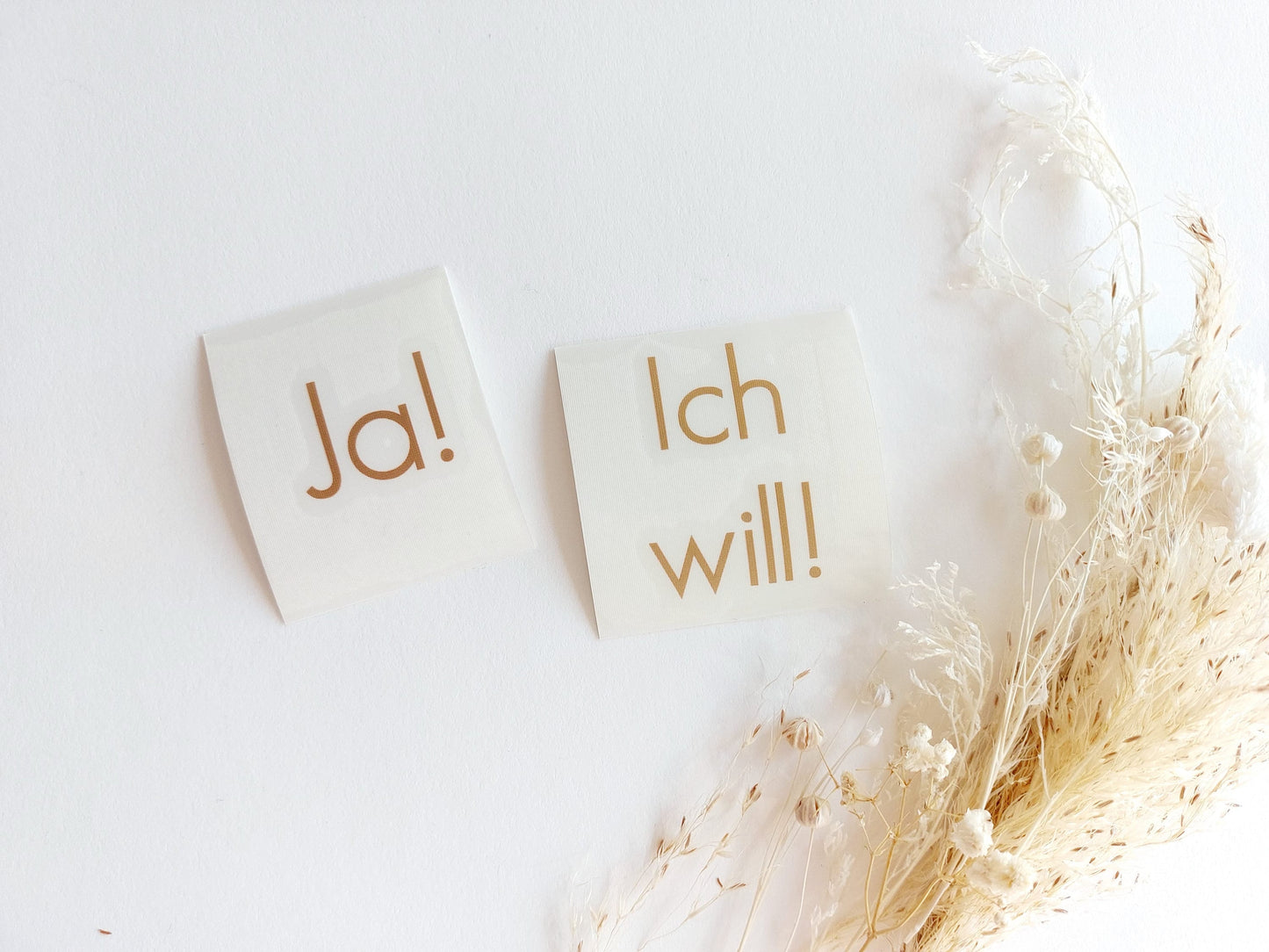 Braut Schuh Aufkleber | Aufkleber für die Brautschuhe Hochzeit Accessoire, Schuhsticker Set mit verschiedene Texte/Folienfarbe getting Ready
