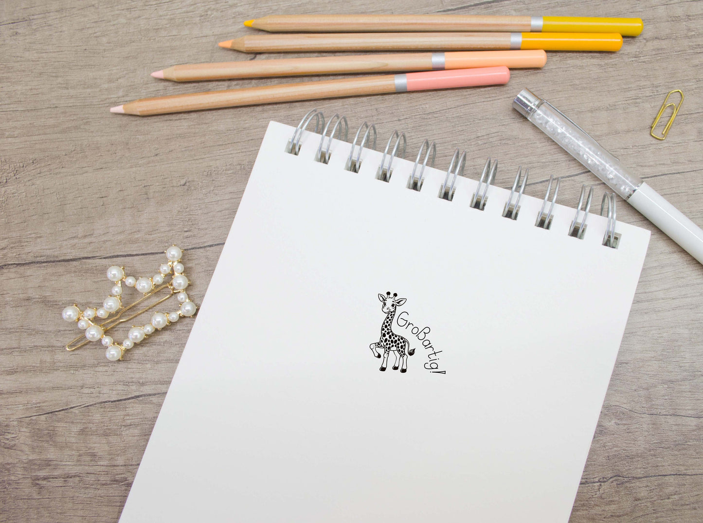 Lob-Stempel Grundschule | Holzstempel 20x30mm | Automatikstempel 20x20mm | Lehrerstempel | Eule Prima - Igel spitze - Biene fleißig - saugut