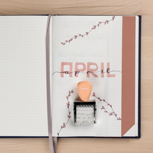 CREATIVE MINI | Pastell Drehstempel | Kreativer Stempelspaß 30x5mm | 5 Themenbezogene Stempel mit je 12 Motiven zum Wechseln | Stempel Set