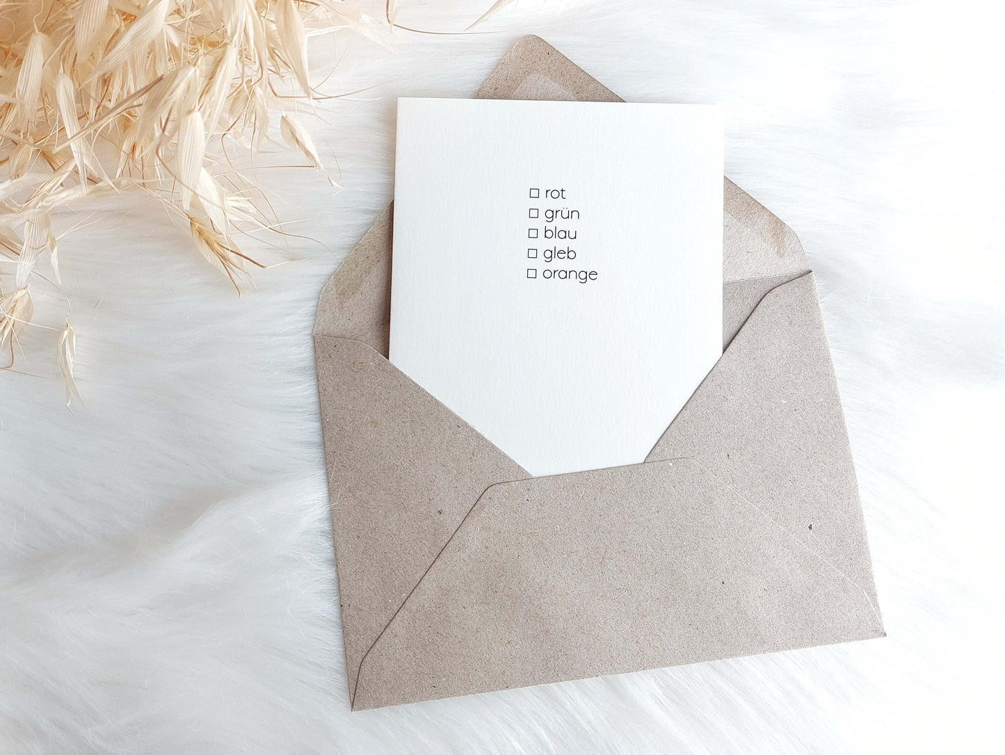 Stempel zum abhacken - Checkliste - kästchen Vierecke