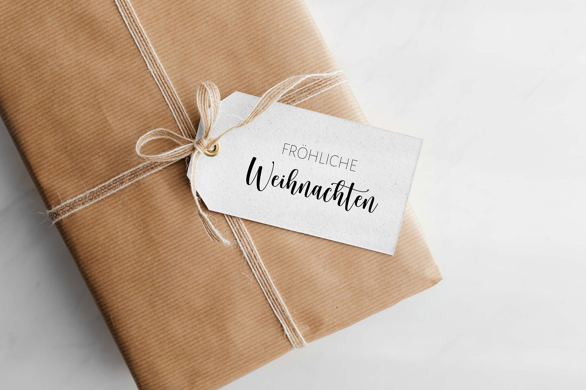 Fröhliche Weihnachten Stempel | Weihnachten | 50 x 25 mm - Holzstempel | Weihnachtskarte | Weihnachtsstempel | Stempel Rechteckig Advent