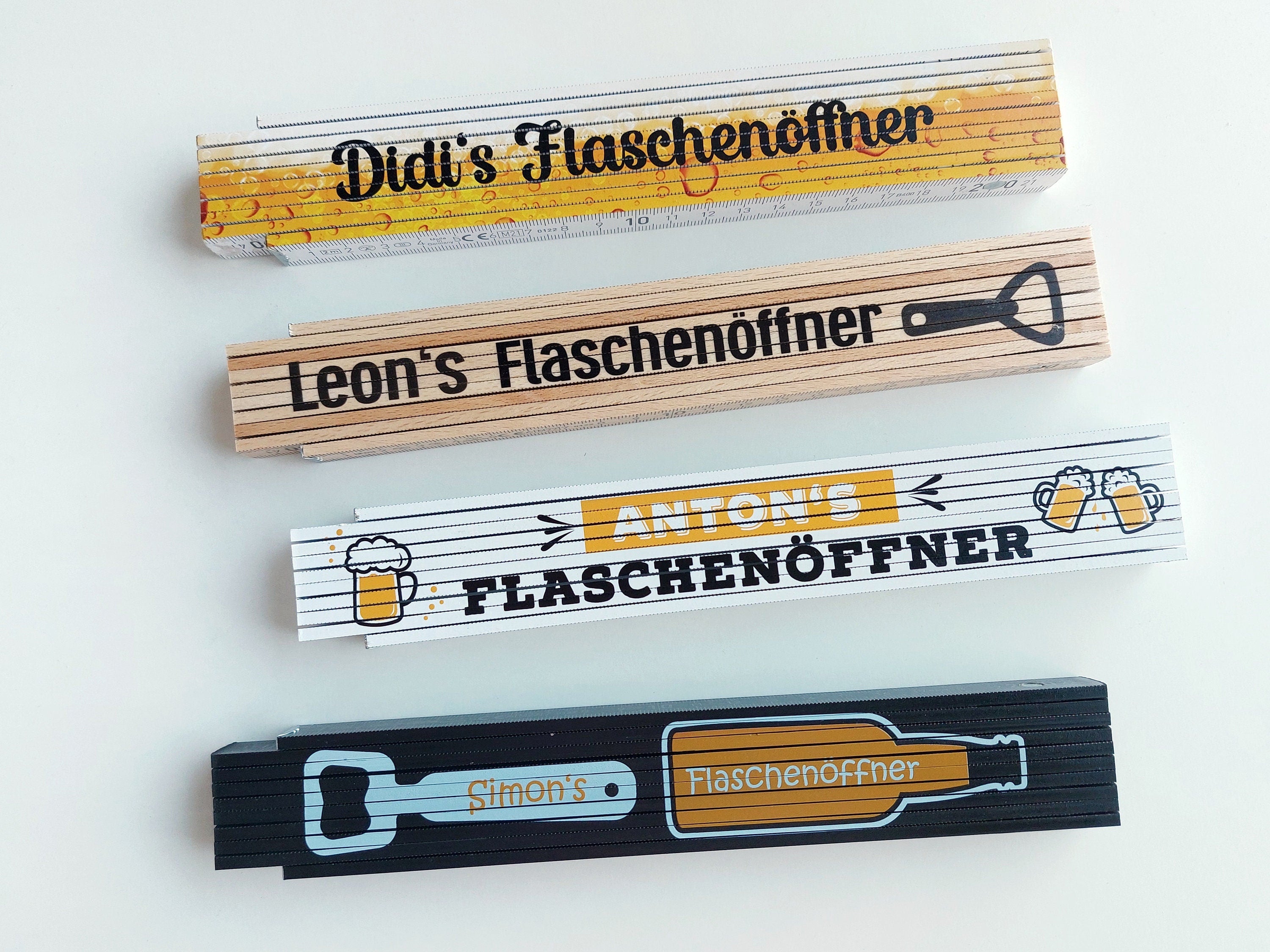 Personalisiertbarer Flaschenöffner – Mit Eigenem Foto, Text Oder Logo, In 7 Farben Wählbar