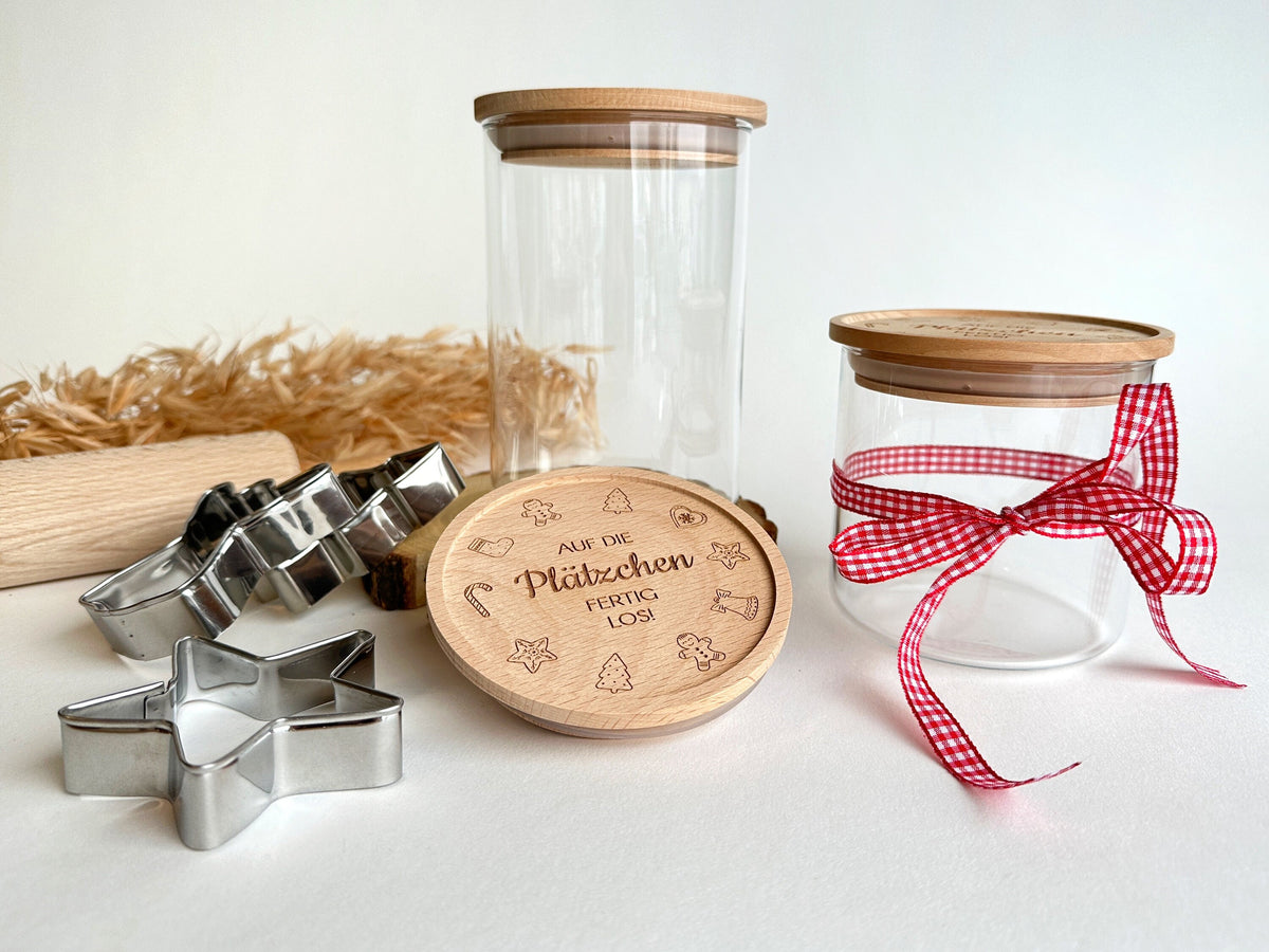 Vorratsglas mit Gravur