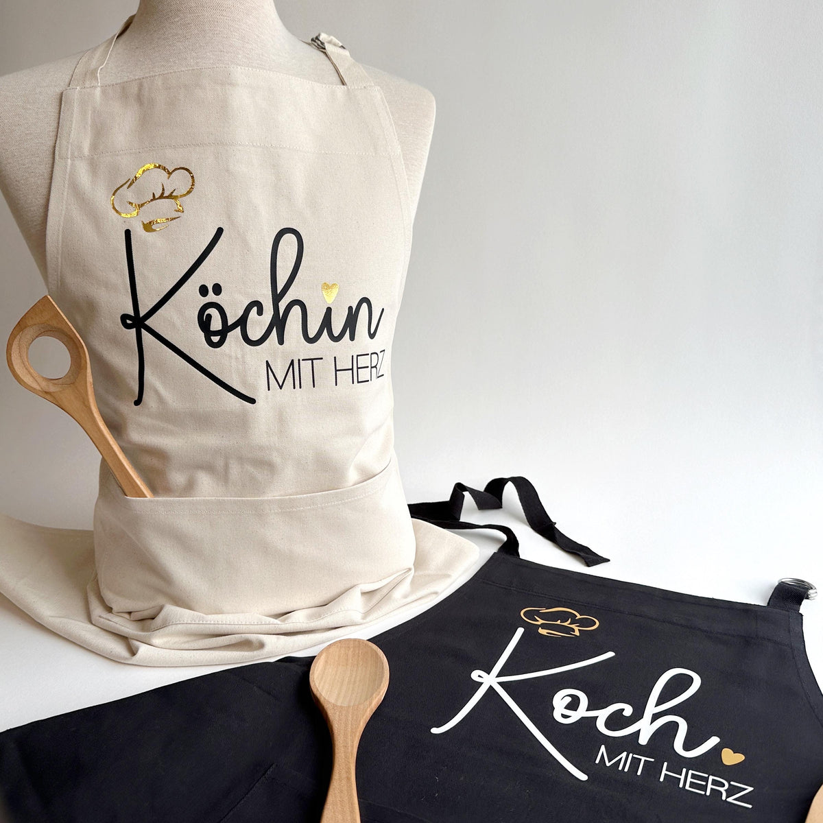 Kochschürze mit Name – personalisierte Schürze – SelfmadeStudio