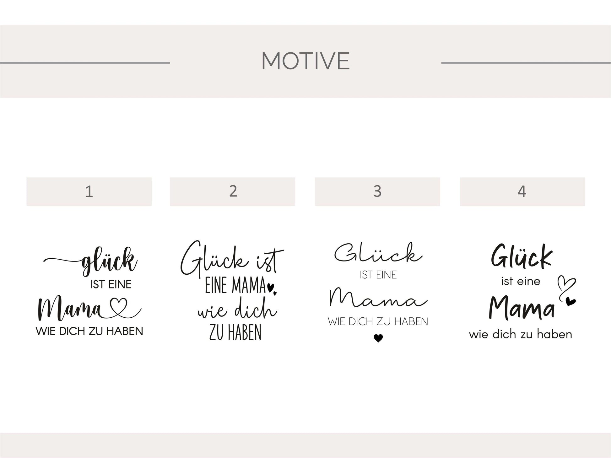 Blumentopf Beton-Optik Glück | Glück ist eine Mama wie dich zu haben | Muttertag Oma Freundin Schwester Nachbarin personalisiertes Geschenk